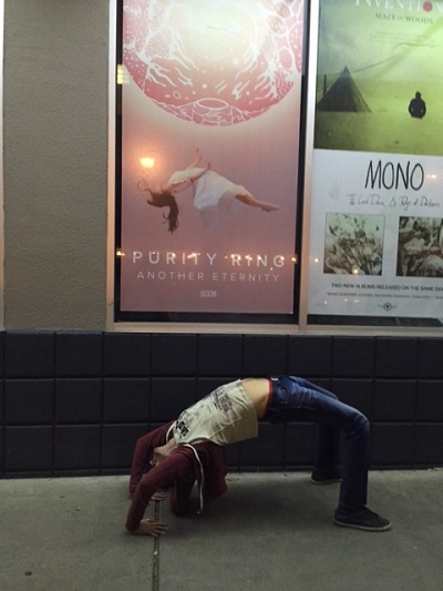 wheel pose with purity ring